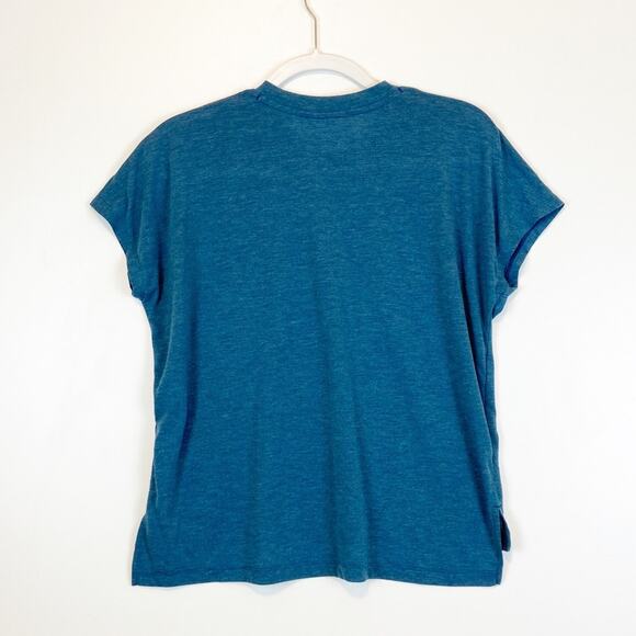 Under Armour Small Short Sleeve T-Shirt Top Teal - Picture 2 of 5